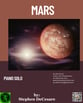 Mars piano sheet music cover